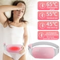 thumbnail image 1 of Fiudx Almohadilla Térmica Portátil, Calentamiento Rápido En 5 Segundos, 7 Modos de Temperatura y 7 Modos de Masaje Por Vibración, Alivia El Dolor Menstrual y de Espalda, Cintura Ajustable, Ideal para, 1 of 7