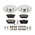 thumbnail image 3 of Power Stop Rear Stock Replacement Brake Pad and Rotor Kit KOE2310, 3 of 8