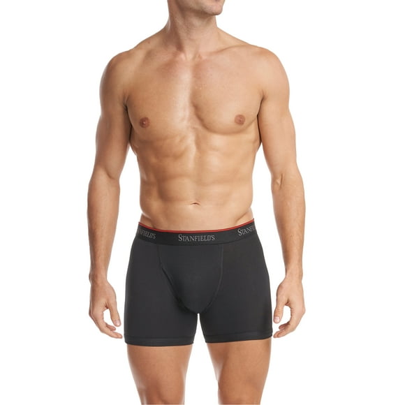 Stanfield's Men's Cotton Stretch Boxer Briefs Underwear - 2 Pack, Style 2563