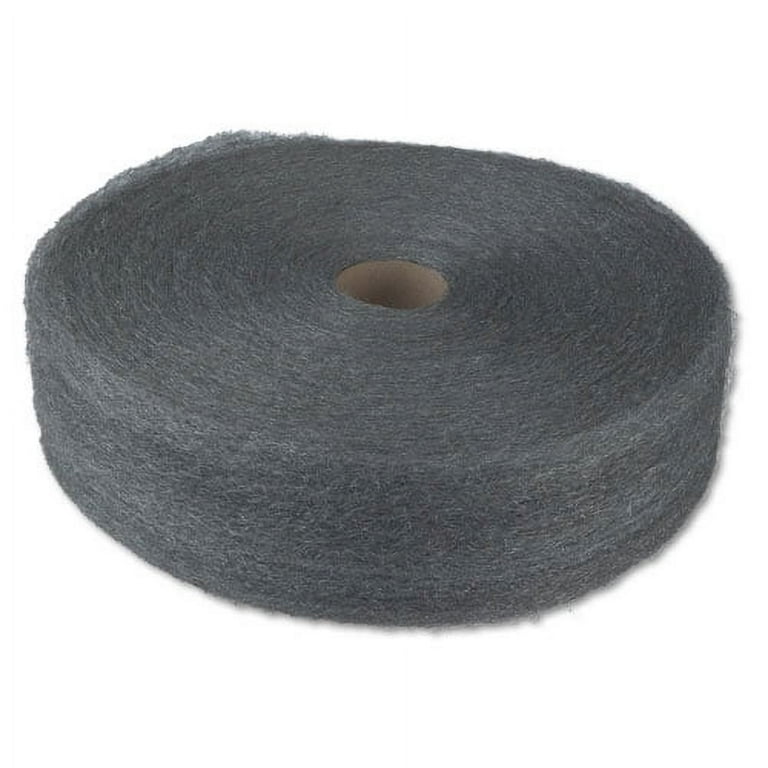 Industrial-Quality Steel Wool Reel, #3 Coarse, 5 lb Reel, Steel Gray, 6/Carton Industrial-Quality Steel Wool Reel, #3 Coarse, 5 lb Reel, Steel Gray, 6/Carton