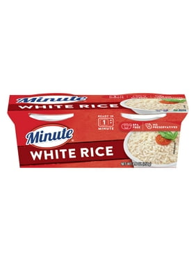 Minute Ready to Serve White Rice, Quick and Easy Cups, 4.4 oz, 2 Ct