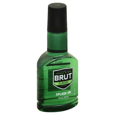 Brut Classic Scent Splash-On, 3.5 Fl Oz