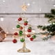 thumbnail image 3 of Artículos navideños SunyaMood, árbol de Navidad de hierro forjado con campanas decorativas, recuerdos de Año Nuevo (árbol de campanas en espiral dorado), 3 of 6
