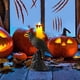 thumbnail image 2 of Decoraciones de Halloween de Cuervos, Halloween Cuervo Linterna Fantasma Festival Prop Candelabro Colgante, Led Electrónica Vela Calabaza Linterna Decoración de Luz Nocturna, 2 of 8