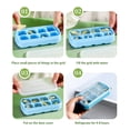 thumbnail image 4 of Wweixi Ice-cube Tray Flexible Non-stick Summer Solid Color Replacement 8 Grid Home Kitchen Ice-cream Mold Accessories Beige White, 4 of 6