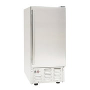 Maxx Ice Self-Contained Outdoor Ice Machine, 15"W, 60 lbs, Energy Star, in Stainless Steel (MIM50-O)