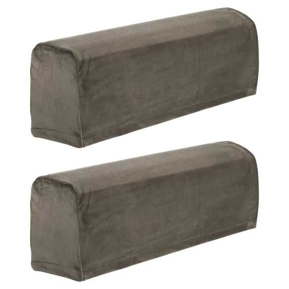 2 Pcs Couch Sofa Armrest Covers for Chair Sofa Arm, Khaki