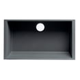 thumbnail image 2 of Pemberly Row Titanium 30" Undermount Single Bowl Granite Composite Kitchen Sink, 2 of 9