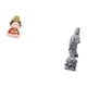thumbnail image 5 of Estatua de la Madre , estatua de Guan Yin, escultura de Kuanyin, figurita de decoración china, artesanía de piedra de resina con textura auténtica, 5 of 8