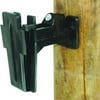 Field Guardian Wood Post Polytape Nail-On Offset Insulator, 2-Inch, Black