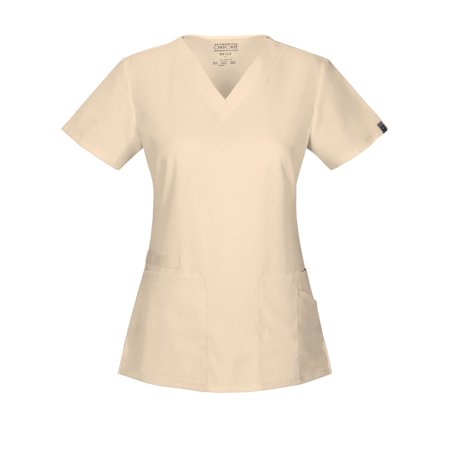 Cherokee V-Neck Top w/ Antimicrobial Scrub Top