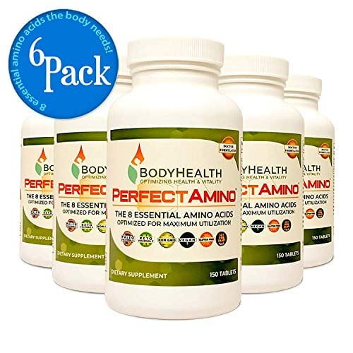 BodyHealth PerfectAmino (6 Pack) All 8 Essential Amino Acids
