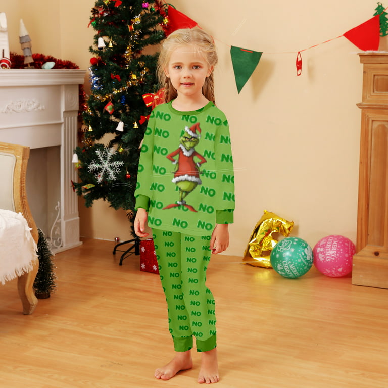 Full Set Matching Christmas Pajama Set Plaid Cotton PJ Pants -  Norway
