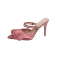 thumbnail image 2 of DIVVce Ruffle Accent Mule Heels For Women Pointed Toe Slip On Comfortable Party Footwear, 2 of 8
