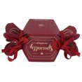 thumbnail image 2 of Caja de papel para dulces con forma de caramelo única, contenedor para boda, fiesta, Baby Shower, color rojo oscuro, 50 Uds., 2 of 8