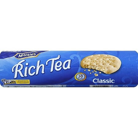 Flossie Tea Cake - McVitie's Classic Rich Tea Biscuits, 10.5 oz, (Pack of 20)