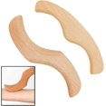 thumbnail image 2 of Facial Beauty Massage Tool, Eye Tension Relief Stick, Meridian Scraper, Wood Therapy Gua Sha Board, Khaki, 15.5x2.0x1.5 cm, 2 of 5
