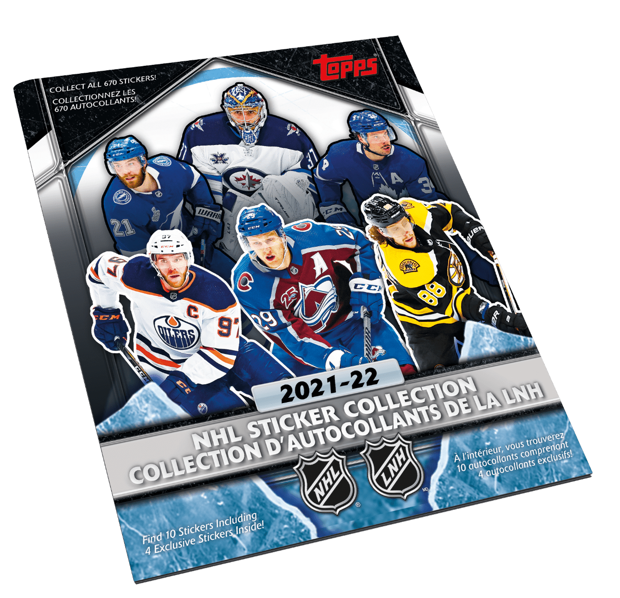 202122 NHL Sticker Collection Album Walmart Canada