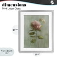 thumbnail image 4 of Stupell Industries Shabby Chic Vintage Hydrangea Bushel Gray Framed Print Under Glass, 17 x 21, by Nan, 4 of 8