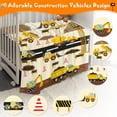 thumbnail image 2 of Trucks Kids Blanket 50"x40", Soft Fleece Construction Vehicle Throw Blankets for Boys Girls, Cute Comfy Throws for Couch Sofa Bed, Cozy Warm Quilt Blanket for Baby Toddler Kids, Birthday Gifts, 2 of 6