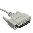 thumbnail image 4 of CableWholesale Null Modem Cable, DB9 Female to DB25 Male Serial Cable, UL Rated, 8 Conductor, Beige, DB9 Female to DB25 Male Serial Null Modem Cable, 15 Feet, 4 of 4