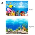 thumbnail image 3 of Ludlz Aquarium Background Sticker,3D Double-Sided Adhesive Wallpaper Fish Tank Decorative Pictures Underwater Backdrop Image Decor, 3 of 7