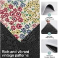 thumbnail image 3 of Pioneer Flower Floral Print Pattern Kitchen Rugs Sets Of 3,Kitchen Runner Rugs Non Skid Washable,Decorative Kitchen Floor Mats for Kitchen,Sink,Laundry,17"x30"+ 17"x47" + 17"x59", 3 of 6