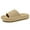 Khaki, variant on Shower Shoes for Womens Mens Quickly Dry Soft Cushion Tick Sole Non Slip Slides Sandal Sandals Bathroom Indoor Outdoor Home
