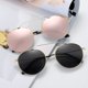 thumbnail image 1 of Gafas de sol polarizadas de moda Gafas de sol retro europeas y americanas para hombre Gafas de sol de moda con montura redonda de metal para mujer, 1 of 5