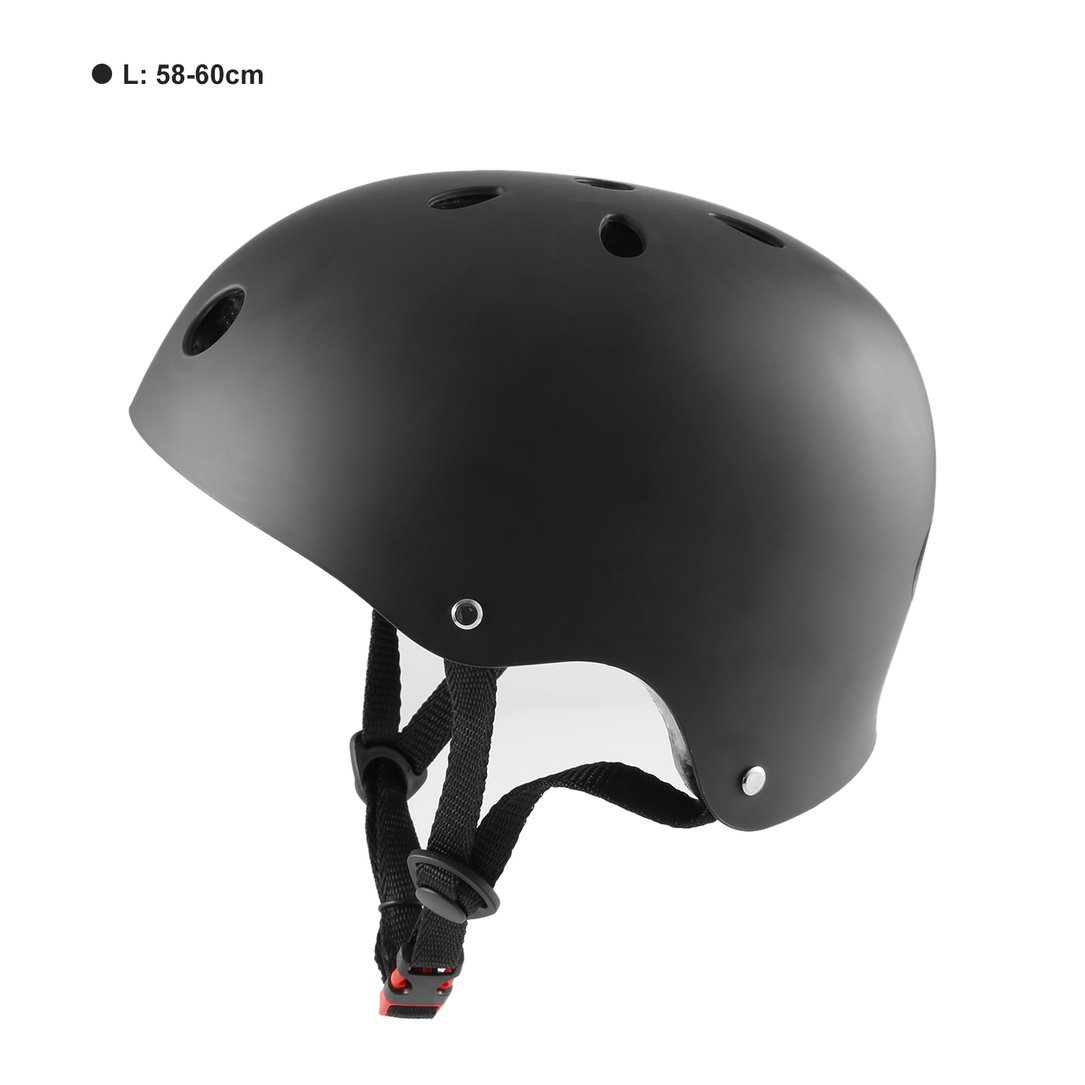 Professional Hip-hop Boy Helmet Children Outdoor Sport Skateboard Skating Helmet Bicycle Helmet for Kids Adults by