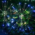 thumbnail image 2 of Willstar 90 LED Waterproof Solar Outdoor Grass Globe Light Dandelion Lamp for Garden Lawn Landscape Lamp Holiday Light (1-Piece), 2 of 11