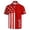 Red, variant on USA 250th Anniversary Print Polo Shirts for Men Casual Patriotic Short Sleeve Relaxed Fit Anniversary 250 Patriotic American Flag Graphic Tee