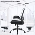thumbnail image 6 of BestOffice Ergonomic Office Chair, Back Support, Rolling Swivel for Women, Men(White), 6 of 7