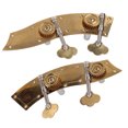 thumbnail image 3 of Double Bass Tuning Pegs,2Pcs Bass Tuning Pegs Bass Machine Head Replacement Parts Dual Bass Tuner Pegs Innovative Solution, 3 of 14