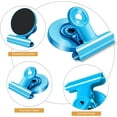 thumbnail image 2 of Shiyou- 8 Pack Aimants de Réfrigérateur Clips Magnétiques Aimants de Frigo-Sans Rayures Clips Magnétiques Robustes Parfaits pour Liste de Notes Affichages de Photos Usage Maison École Bureau (Coloré), 2 of 4