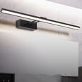 thumbnail image 1 of UPOUART Black Bathroom Vanity Light Fixture Modern Mirror Headlamp 1Set, 1 of 7