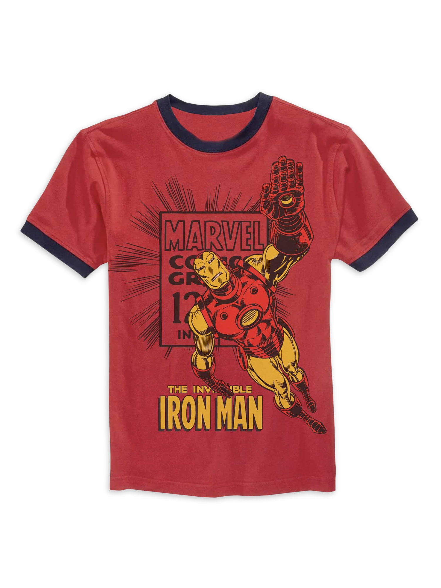 The Avengers Boys 4-Pack, T-Shirt, Comics Graphic Sizes 4-16