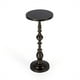 thumbnail image 2 of Butler Specialty Darien Round Bronze Aluminum Pedestal End Table, 2 of 6