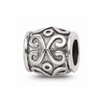 thumbnail image 1 of FB Jewels Sterling Silver Reflections Scroll Bali Bead, 1 of 3