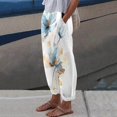 thumbnail image 1 of WILLBEST Pantalones Casuales para Mujer, Moda de Primavera y Verano, Pantalones Casuales Estampados, Pantalones Casuales con Bolsillos para Comodidad y Estilo Diario. Chica, 1 of 4