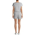 TIME AND TRU WOMEN`S KNIT ROMPER