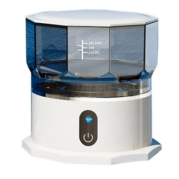 HIBIBUD Portable Coffee Maker Pressure Mini Coffee Maker for Camping RV Hiking Office,Car Wireless Portable Coffee Maker Rechargeable Brew 3 Cups,White