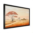thumbnail image 3 of Designart "Savanna Serenity I" Africa Picture Framed Canvas Prints, 3 of 5