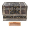 thumbnail image 1 of Dressing Jewelry Box, Exquisite Sturdy Professional Wooden Vintage Jewelry Storage Box  For Dressing Table, 1 of 8