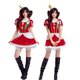 thumbnail image 1 of Delicados trajes de Navidad para el escenario Vestido de Navidad La Reina se vistió como un traje de actuación para la fiesta de un grupo de baile de pub, 1 of 5