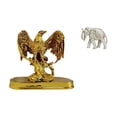 thumbnail image 1 of Escultura de , figura de resina, estatua de madera, animal coleccionable, adorno rústico tallado a mano para decorar hogares, oficinas y estan, 1 of 7