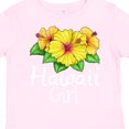 thumbnail image 4 of Inktastic Hawaii Girl Hibiscus Flowers Girls Toddler T-Shirt, 4 of 5