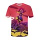 thumbnail image 4 of Hazbin Hotel Camiseta de Manga Corta con Cuello Redondo de Moda Casual para Mujer Amarillo/L, 4 of 5