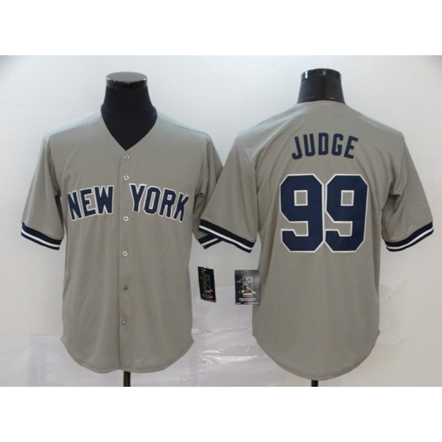 Baseball Jersey Yankees #99 Judge 2# Jeter 45# 27# Copy Player Name Jersey -WEVALLEY