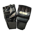 thumbnail image 4 of Guantes de boxeo de medio MMA Cola Guantes de entrenamiento de boxeo Negro, 4 of 8